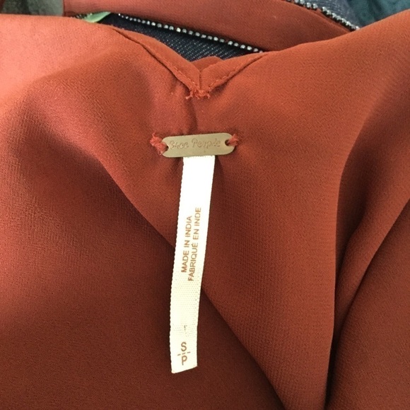 Free People embroidered western boho dress - Picture 6 of 7